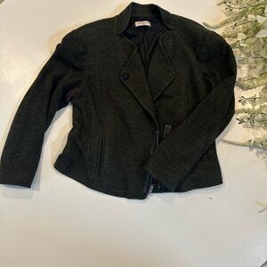 Coldwater Creek Forest Green Blazer